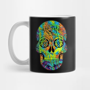 halloween Floral skull Mug